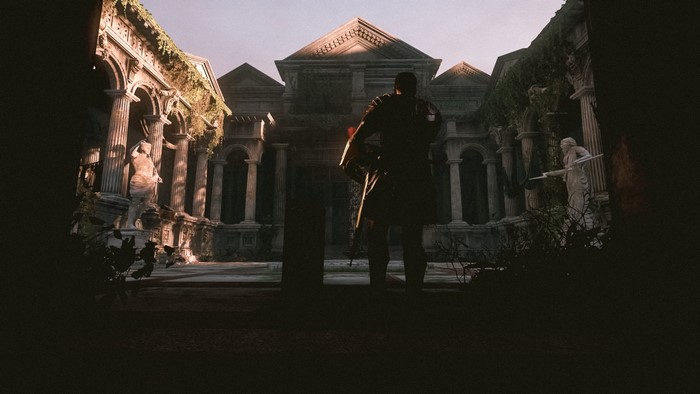 4K Ryse: Son of Rome character in ancient ruins