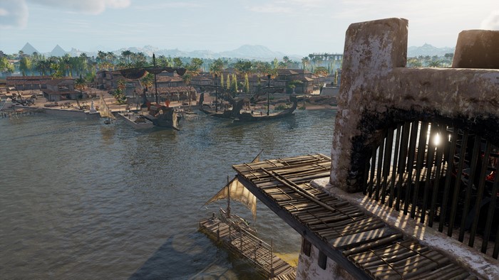 Assassin's Creed Origins 4K Video Game Landscape