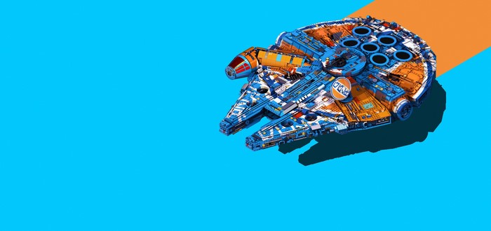 LEGO Millennium Falcon with Gulf Livery