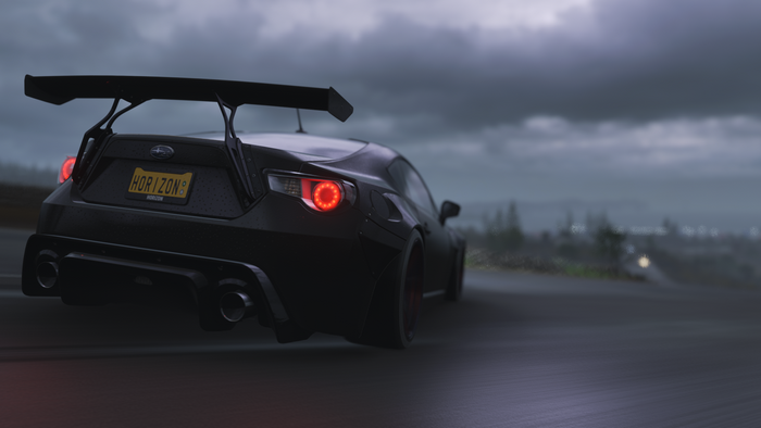 Subaru BRZ drifting in Forza Horizon 4