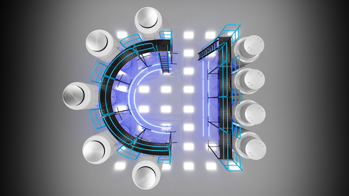 3D Render of Cryonics Institute Laboratories by Nicholas Vandermeulen