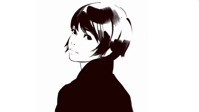 Portrait of a woman by Ilya Kuvshinov