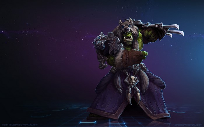 Grommash Hellscream from Heroes of the Storm