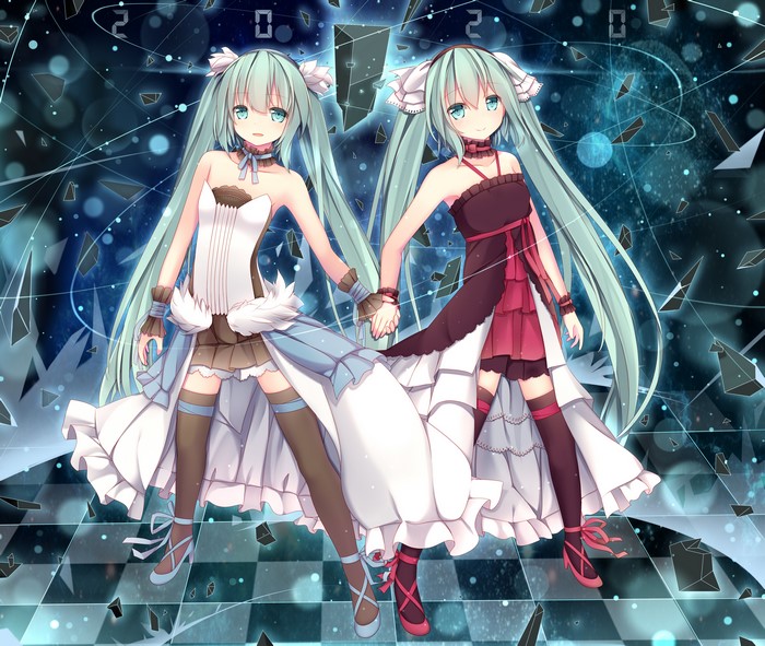 4K Hatsune Miku Duo