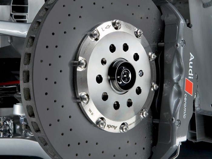 Audi Ceramic Brake Disc and Caliper