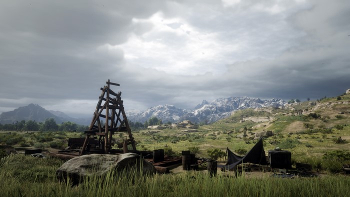 Red Dead Redemption 2 mining operation