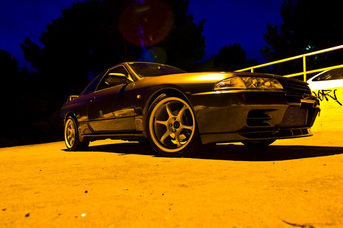 4K Nissan Skyline GT-R R-32 JDM car