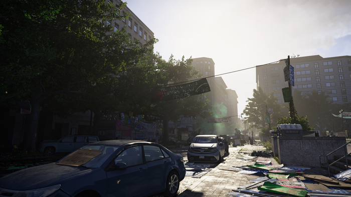 Tom Clancy's The Division 2 street scene