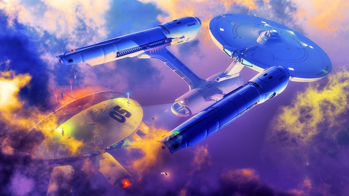 Star Trek USS Enterprise artwork