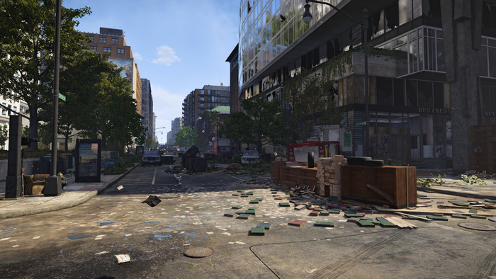 Tom Clancy's The Division 2 street scene