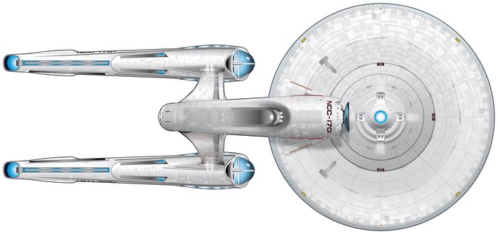 USS Enterprise NCC-1701 from Star Trek