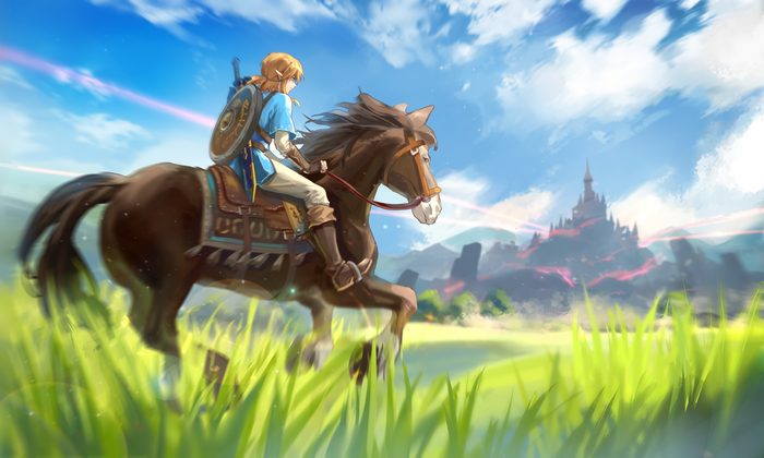 horse, The Legend of Zelda: Breath of the Wild, anime, The Legend of ...