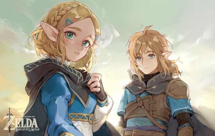 4K The Legend of Zelda: Breath of the Wild art
