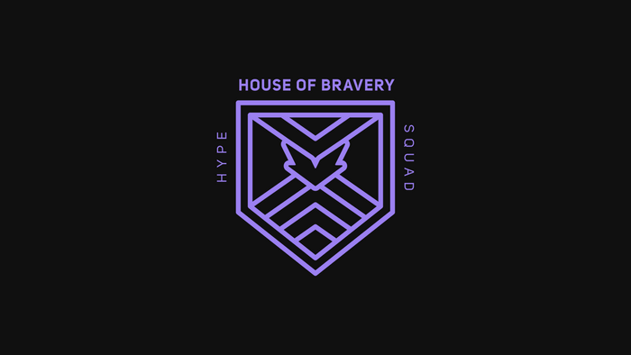 Discord HypeSquad House of Bravery logo