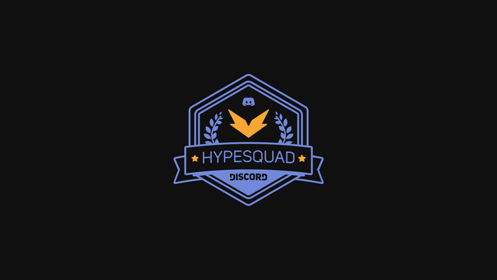 Discord HypeSquad logo with blue and orange colors