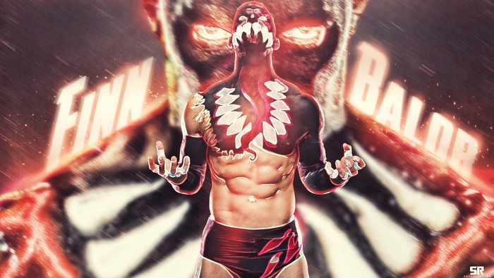 Finn Balor as the Demon King in WWE