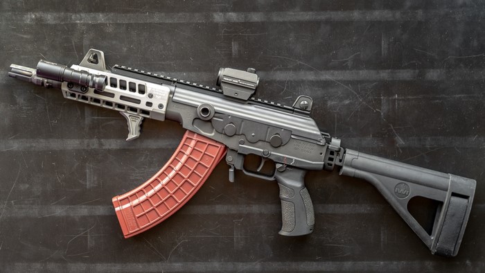 IWI Galil ACE rifle with accessories