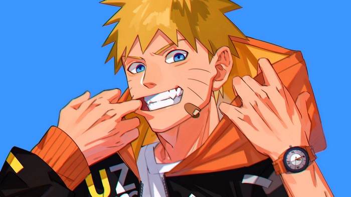 Naruto Uzumaki from Naruto in street style