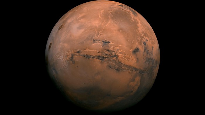 Mars, a planet in the Solar System