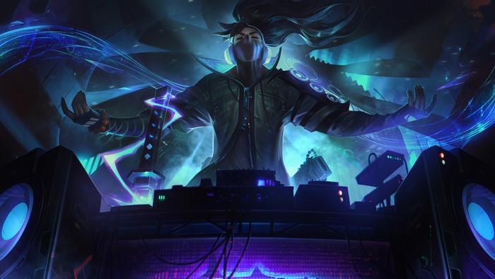 Yasuo DJ from League of Legends