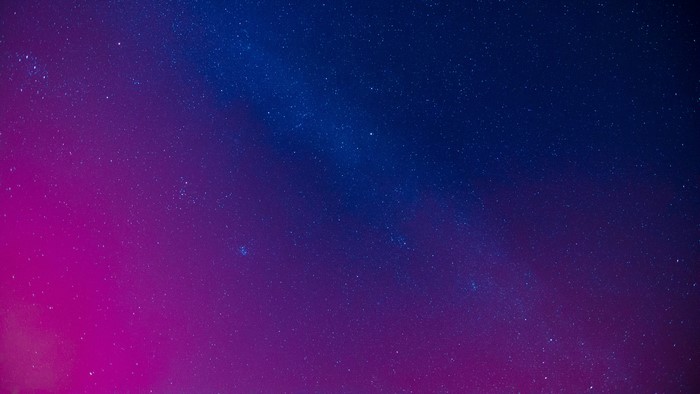 4K Pink and Blue Starry Sky