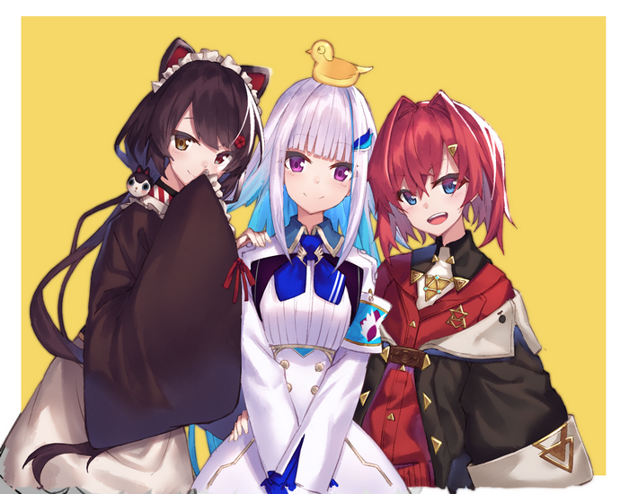 Lize Helesta, Inui Toko, Yuuki Nao, Ange Katrina from Nijisanji