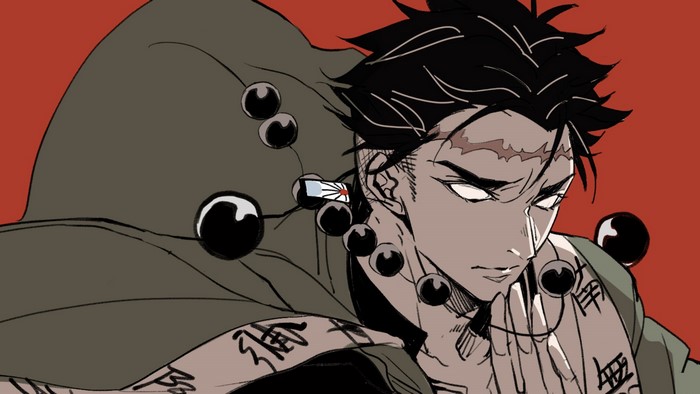 Gyomei Himejima from Demon Slayer: Kimetsu no Yaiba