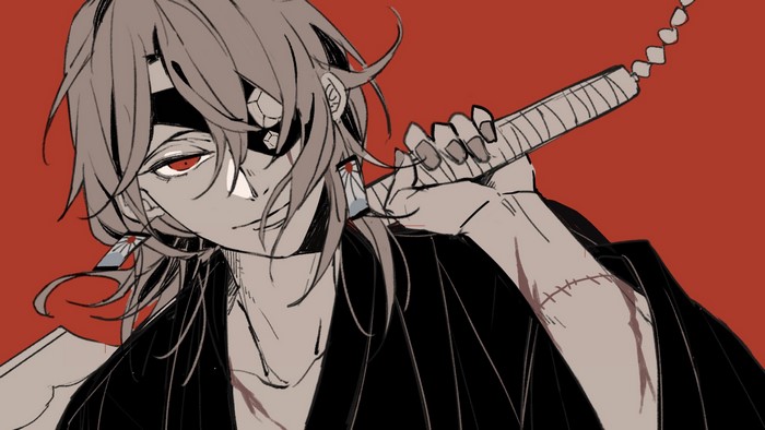 Gyutaro from Kimetsu no Yaiba