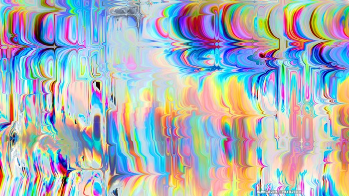 Abstract colorful digital art by RammPatricia