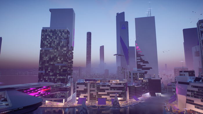 Mirror's Edge Catalyst Cityscape
