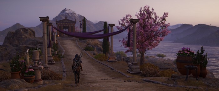 Assassin's Creed Odyssey - Ancient Greek Temple Entrance