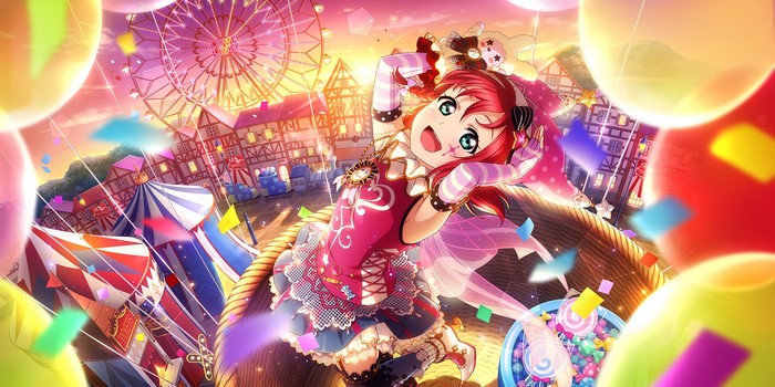 Kurosawa Ruby from Love Live! Sunshine!! at a carnival