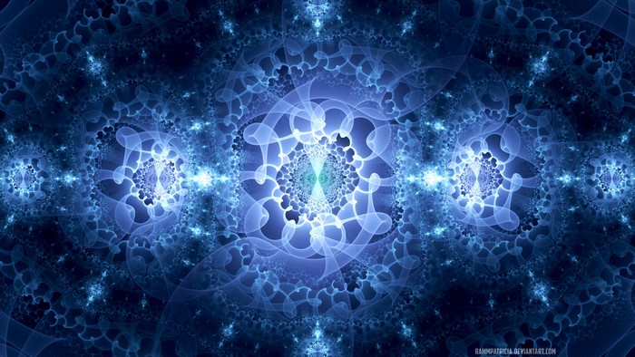 Chaotica spiritual abstract digital fractal art