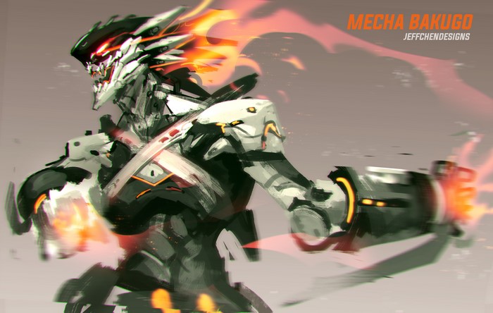 Mecha Bakugo from Boku no Hero Academia