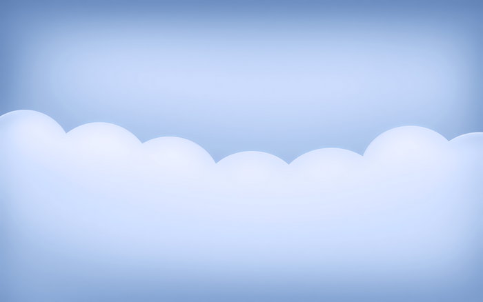 Abstract blue sky with clouds