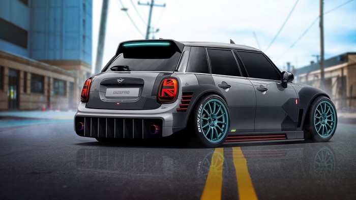Modified Mini Cooper Dizepro render