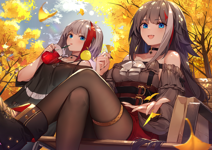 Azur Lane: Admiral Graf Spee and Deutschland in Autumn