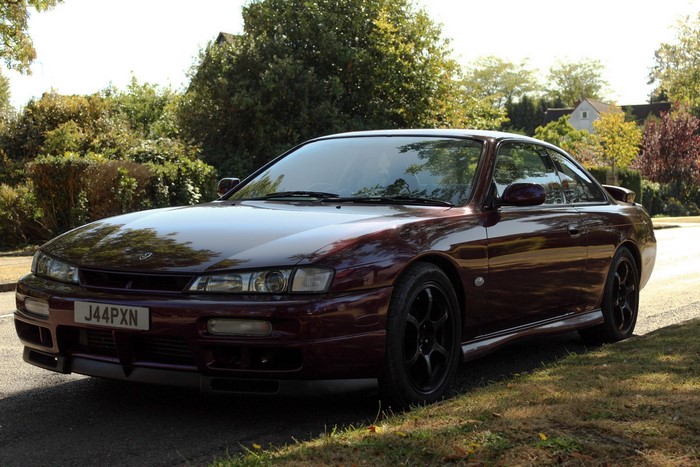 Nissan Silvia S14 sports car with JDM modifications