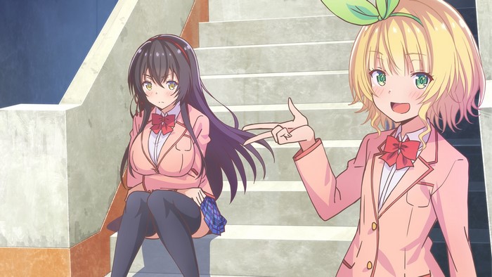 Yuika Koga and Sayuki Tokihara from Kawaikereba Hentai demo Suki ni Natte Kuremasu ka?
