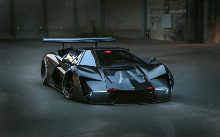 Lamborghini Terzo Millennio 4K Render