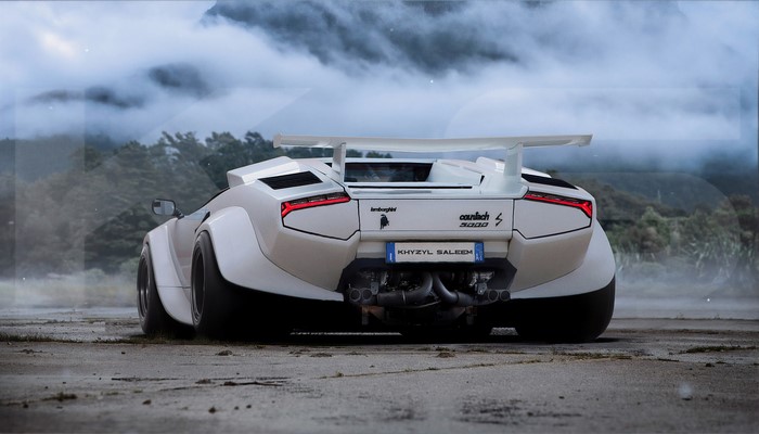 4K Lamborghini Countach by Khyzyl Saleem