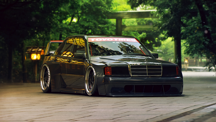 4K Mercedes-Benz 190E by Khyzyl Saleem