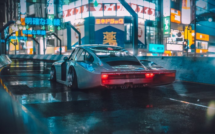 4K car render by Khyzyl Saleem