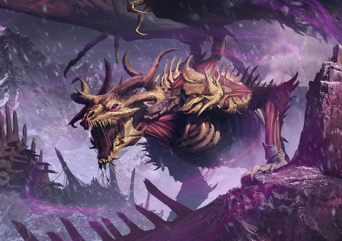 Undead Dragon Fantasy Creature Art