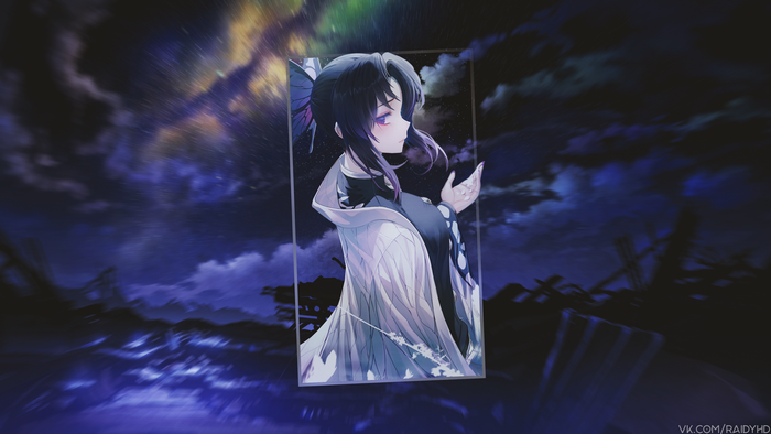 4K Kochou Shinobu from Kimetsu no Yaiba