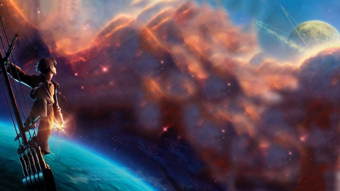 Jim Hawkins from Treasure Planet in space
