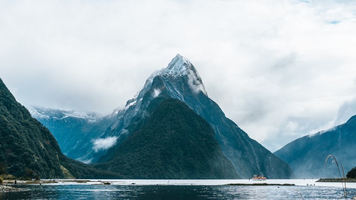 4K Landscape of Mountains in New Zealand