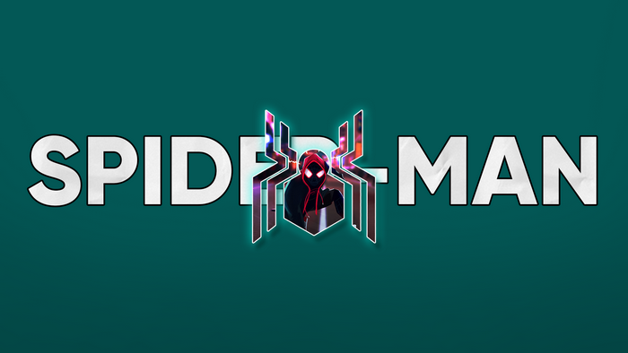 Spider-Man: Into the Spider-Verse Logo with Miles Morales