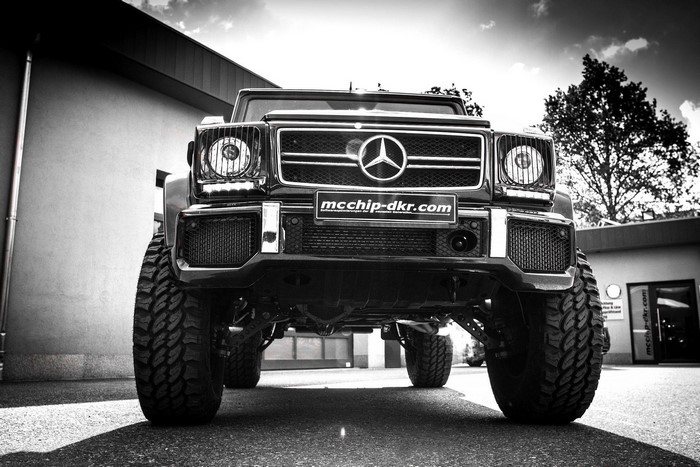 Mercedes-Benz G-Class SUV with custom modifications