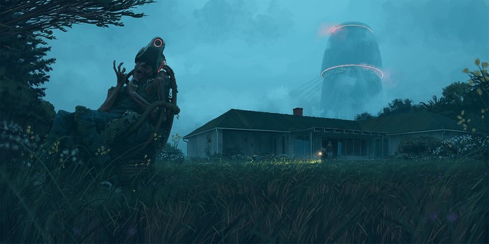 Artwork from Tales From The Loop by Simon Stålenhag